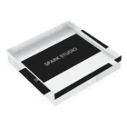 SPARK STUDIO公式ショップの迷わず、シンプルに行け Acrylic Block :placed flat