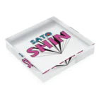 SSShiNNNのSATO SHIN Acrylic Block :placed flat