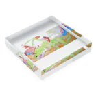 LIONの信仰的ショップのドラゴンライダー Acrylic Block :placed flat