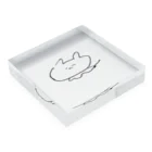 tn_gchのやるきのないねこ Acrylic Block :placed flat