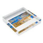 LIONの信仰的ショップの戦場 Acrylic Block :placed flat