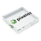 Pixela ShopのStandard Logo アクリルブロックの平置き
