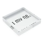 miorilyのmiorily imyne Acrylic Block :placed flat