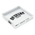 Ba'drunkのBa'drunk ロゴ入りミニグッズ Acrylic Block :placed flat