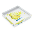 jin-whalesongのmelt Acrylic Block :placed flat