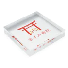 ネイル神社のネイル神社　授与品 Acrylic Block :placed flat