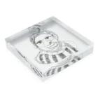 okowa_のW.A.S.I.B.B.A Acrylic Block :placed flat