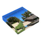 MARUTADESIGNWORKSのROAD TO LANIKAI BEACH Acrylic Block :placed flat