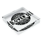 歌謡曲カフェLover'sのlovers ミラーボール Acrylic Block :placed flat