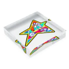 LIFE_is_a_JOKEの地層-スター Acrylic Block :placed flat