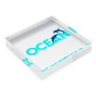 JOKERS FACTORYのOCEAN Acrylic Block :placed flat