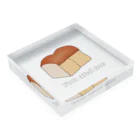 iPhone のYou and me Acrylic Block :placed flat