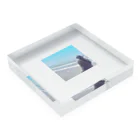 はるなの＃Light in the dark Acrylic Block :placed flat