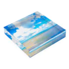 mizuphoto galleryのsummer vacation Acrylic Block :placed flat