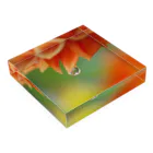 nerotanの花雫 Acrylic Block :placed flat