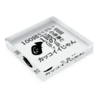 かなふぉぉぉ/Liebeの低音族の主張(Tub ver.) Acrylic Block :placed flat