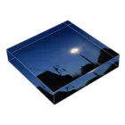 夜の青空の夜の青空0090 Acrylic Block :placed flat