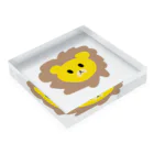 かぎしっぽのライオンくん Acrylic Block :placed flat