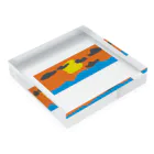 miiyuのsunset Acrylic Block :placed flat