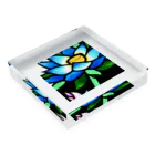 KToYoの「花」 Acrylic Block :placed flat