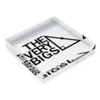 MatsuneのショップのTHE VERY BIGSオフィシャルグッズ【黒】 Acrylic Block :placed flat