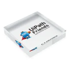 UiPath Friends 公式ショップのUiPath Friends グッズ Acrylic Block :placed flat