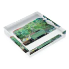 kitsuneの裏山（kitsuneの絵画シリーズ） Acrylic Block :placed flat