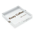 TAKASHOPのKozy Coffee  アクリルブロックの平置き