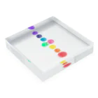 むげしょぷの-CHAKRA-（COSPA） Acrylic Block :placed flat