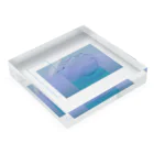 ATELIER SUIの水と詩 Acrylic Block :placed flat