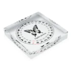 NEROの26 butterflies Acrylic Block :placed flat