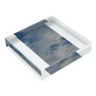 イバショ。の空と雲 Acrylic Block :placed flat