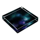 サーモン鈴木の星影 Acrylic Block :placed flat