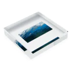 ojinboの揺蕩 Acrylic Block :placed flat