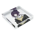 やみのお団子少女 Acrylic Block :placed flat