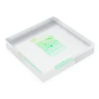 いつみのzmzmBurger Acrylic Block :placed flat