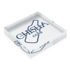 CHISHA cola オフィシャルショップのCHISHA cola オリジナル Acrylic Block :placed flat