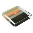 風景 Sophieの夕陽 Acrylic Block :placed flat