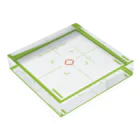 migysの照準器 Acrylic Block :placed flat