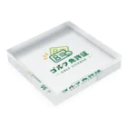 ゴルフ免許証グッズショップのゴルフ免許証公認グッズ Acrylic Block :placed flat