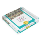 Yakisoba-Takoyaki_Happyのやきそばたこやきハッピーグッズ各種 Acrylic Block :placed flat