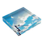 紫鹿庵の空と鳥 Acrylic Block :placed flat