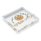 🐱ひもみのパン🍞ショップのひもみのパン Acrylic Block :placed flat