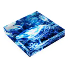 kagomeのリラックスアイテムショップのリラックス♪深海のアクアリウム Acrylic Block :placed flat
