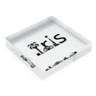 みったのIris Acrylic Block :placed flat