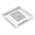 rilybiiのbouquet dusty pink Acrylic Block :placed flat