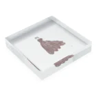 rilybiiのtulip lace dress Acrylic Block :placed flat