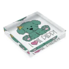 JOKERS FACTORYのPUPPY Acrylic Block :placed flat