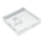 CAREERのツンデレの猫　RINA Acrylic Block :placed flat