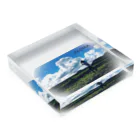 ようちゃんのALOHA Acrylic Block :placed flat